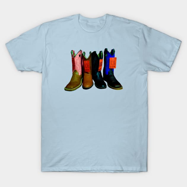 Boots T-Shirt by SPINADELIC